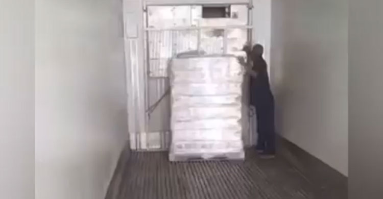 Loading cream from Isfahan to Khujand Tajikistan