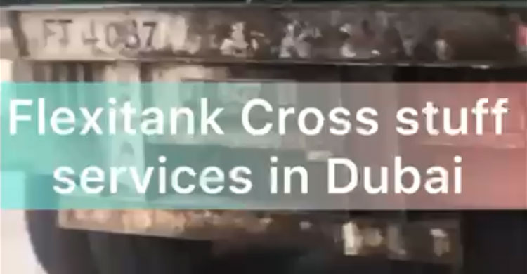 Flexi Tank Cross Staff Operation in Dubai
