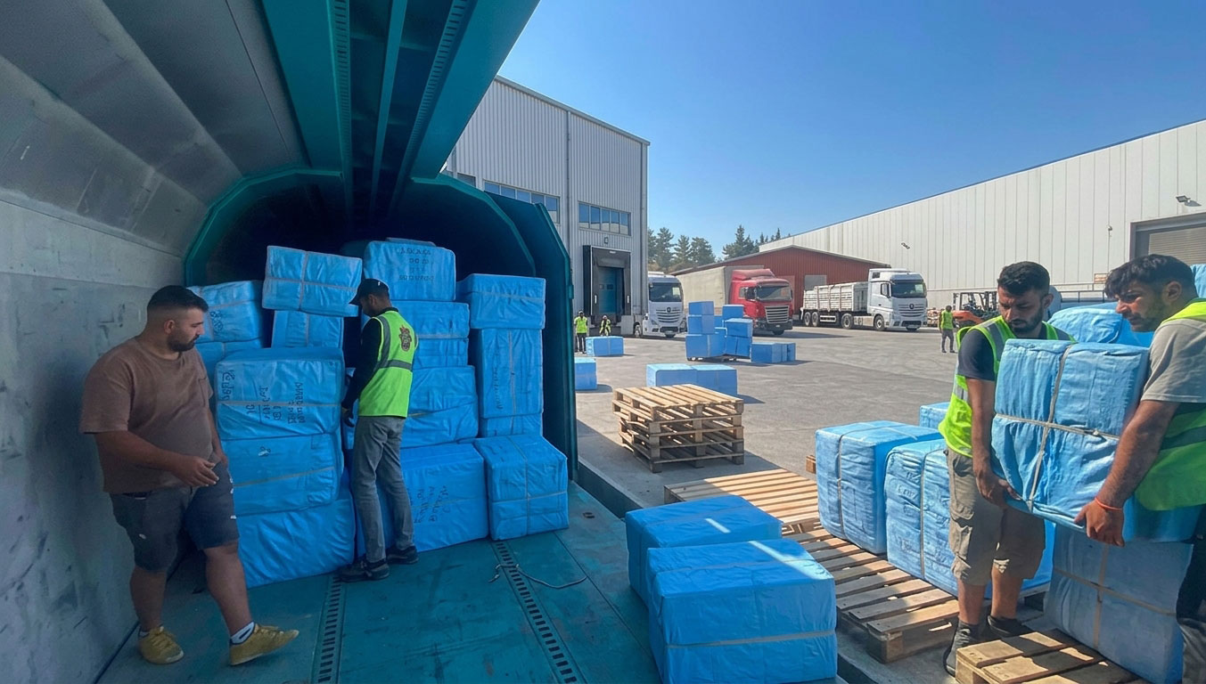 Rail transportation from Mersin to Iran